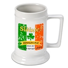 Personalized 16 oz. Pride of the Irish German Beer Steins