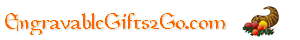 Personalized Engraved Gifts for Fall & Autumn from EngravableGifts2Go